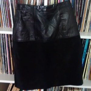 Dominic Bellissimo 1980s leather skirt